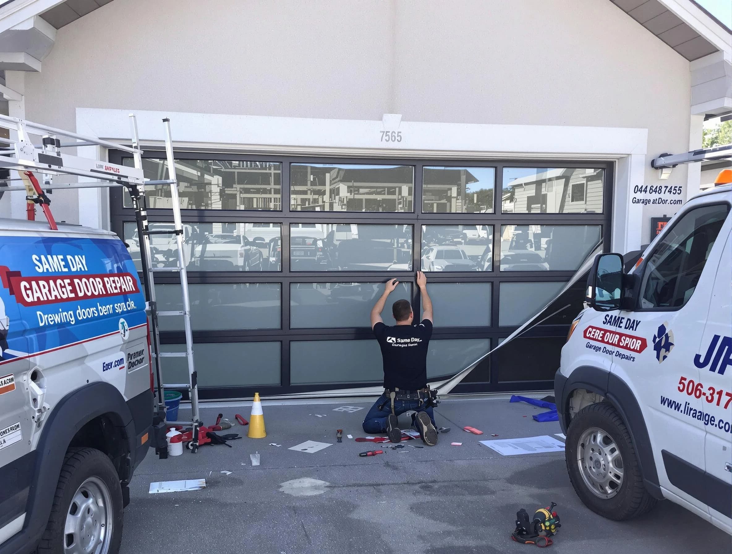 Blanchard Garage Door Repair providing same-day garage door repair in Blanchard